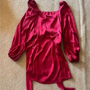 SHEIN Red Mini Dress